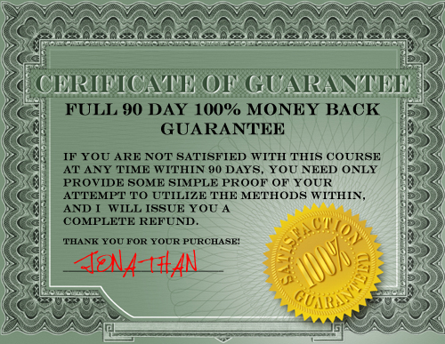 Money Back Guarantee
