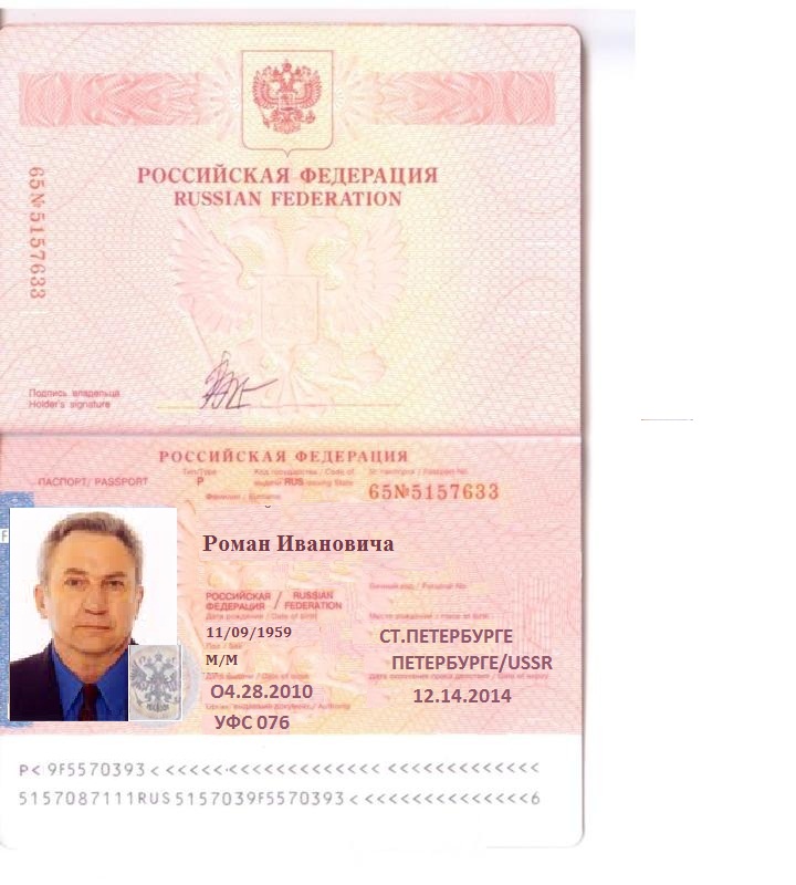 Roman's Passport